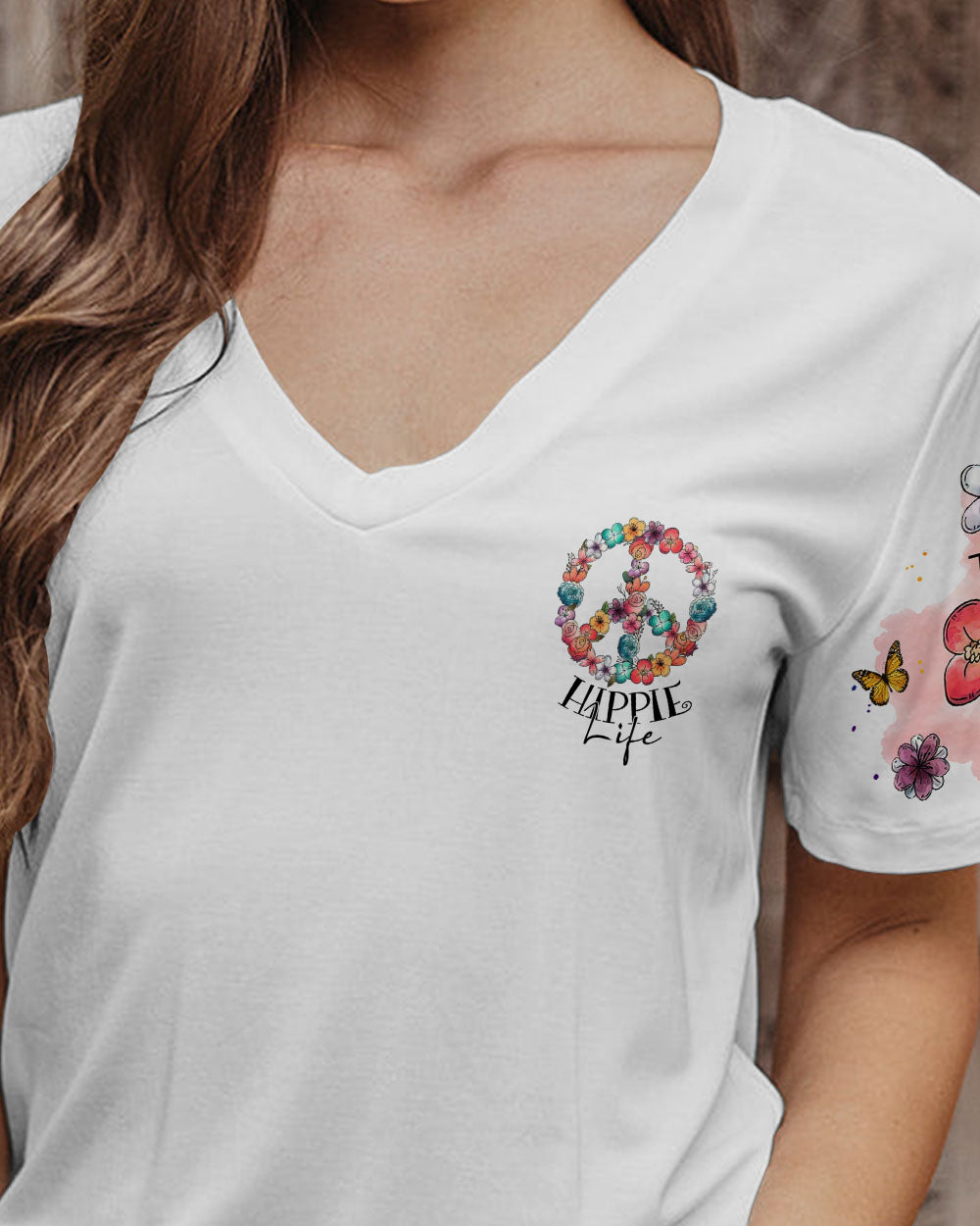 HIPPIE LIFE FLORAL ALL OVER PRINT - TL0502231