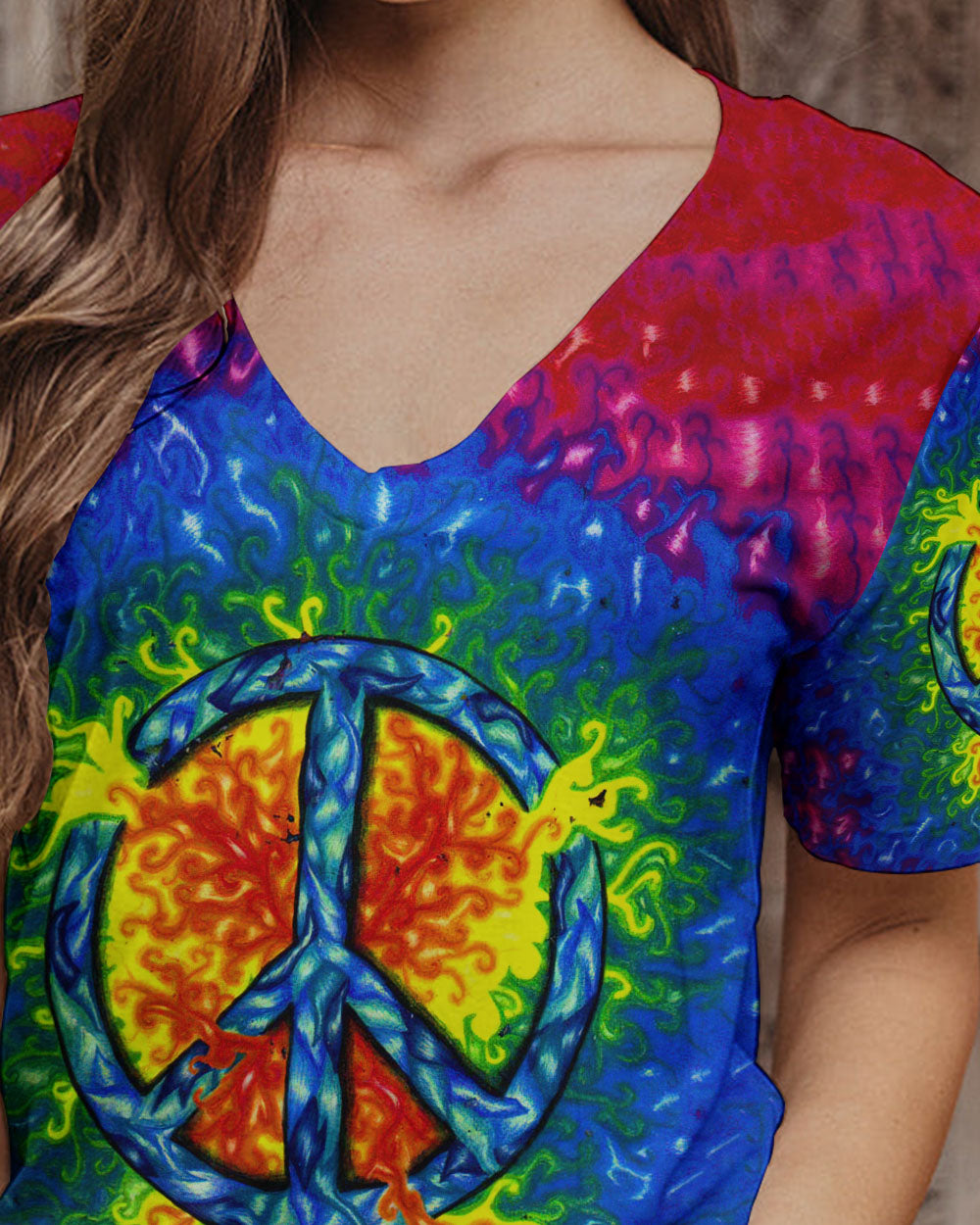 STAY TRIPPY LITTLE HIPPIE TIE DYE ALL OVER PRINT - YHLN2702233