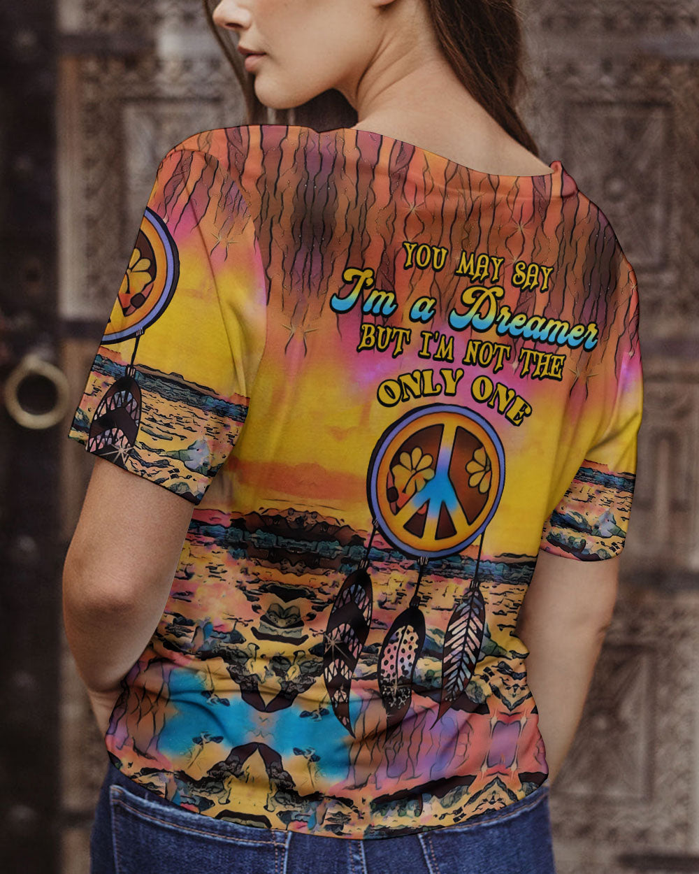 YOU MAY SAY I'M A DREAMER ALL OVER PRINT - YHHG0802231