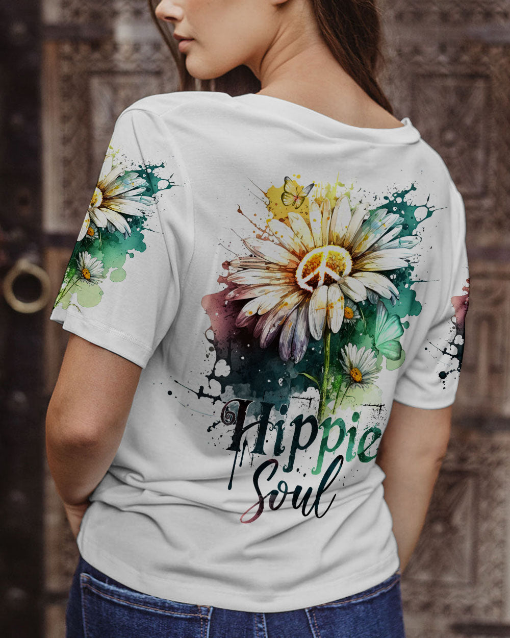 HIPPIE SOUL DAISY ALL OVER PRINT - TA2402232