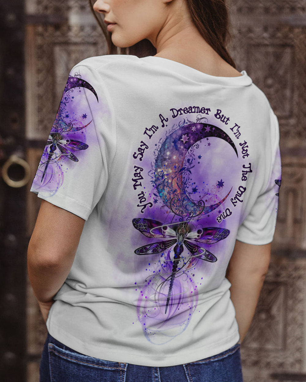 YOU MAY SAY I'M A DREAMER ALL OVER PRINT - YHLN1302233