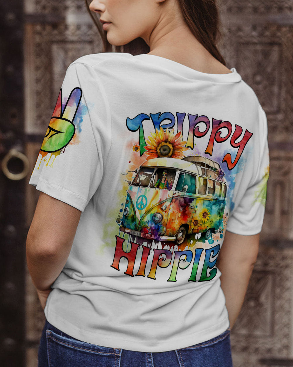 TRIPPY HIPPIE ALL OVER PRINT - TYTM1702232