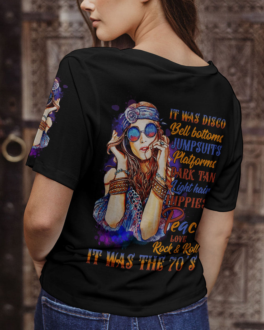 IT WAS DISCO ALL OVER PRINT - TA31012311