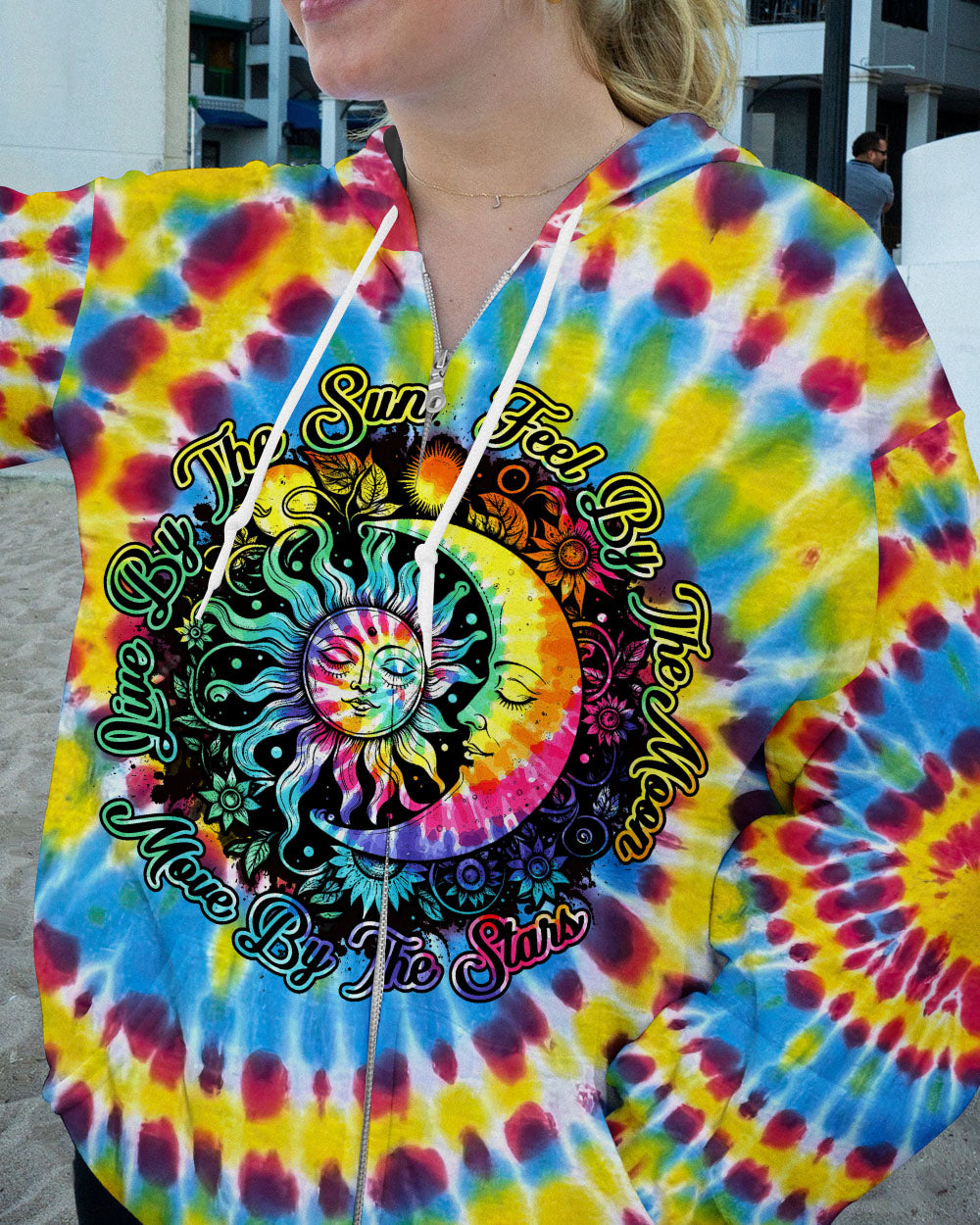 LIVE BY THE SUN TIE DYE ALL OVER PRINT - TYTM1603234