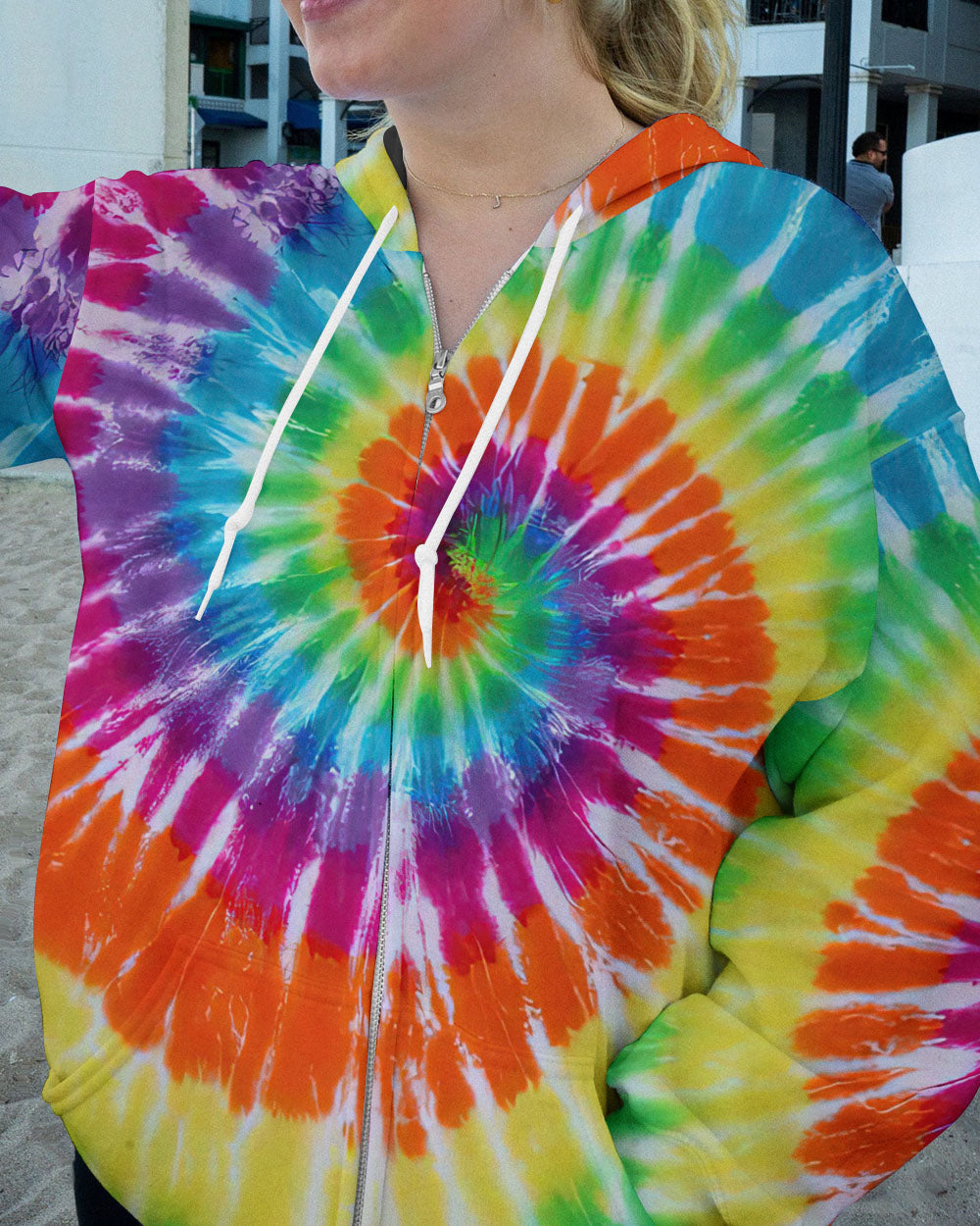 HIPPIE SOUL SUNFLOWER TIE DYE ALL OVER PRINT - TY1102231