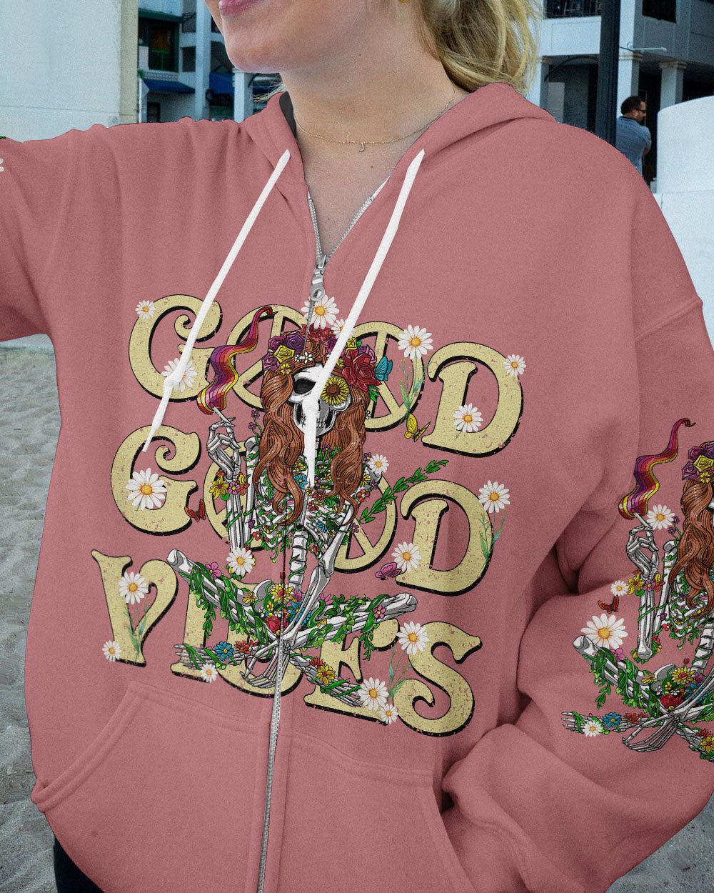 GOOD GOOD VIBES SKELETON ALL OVER PRINT - TYTM090223