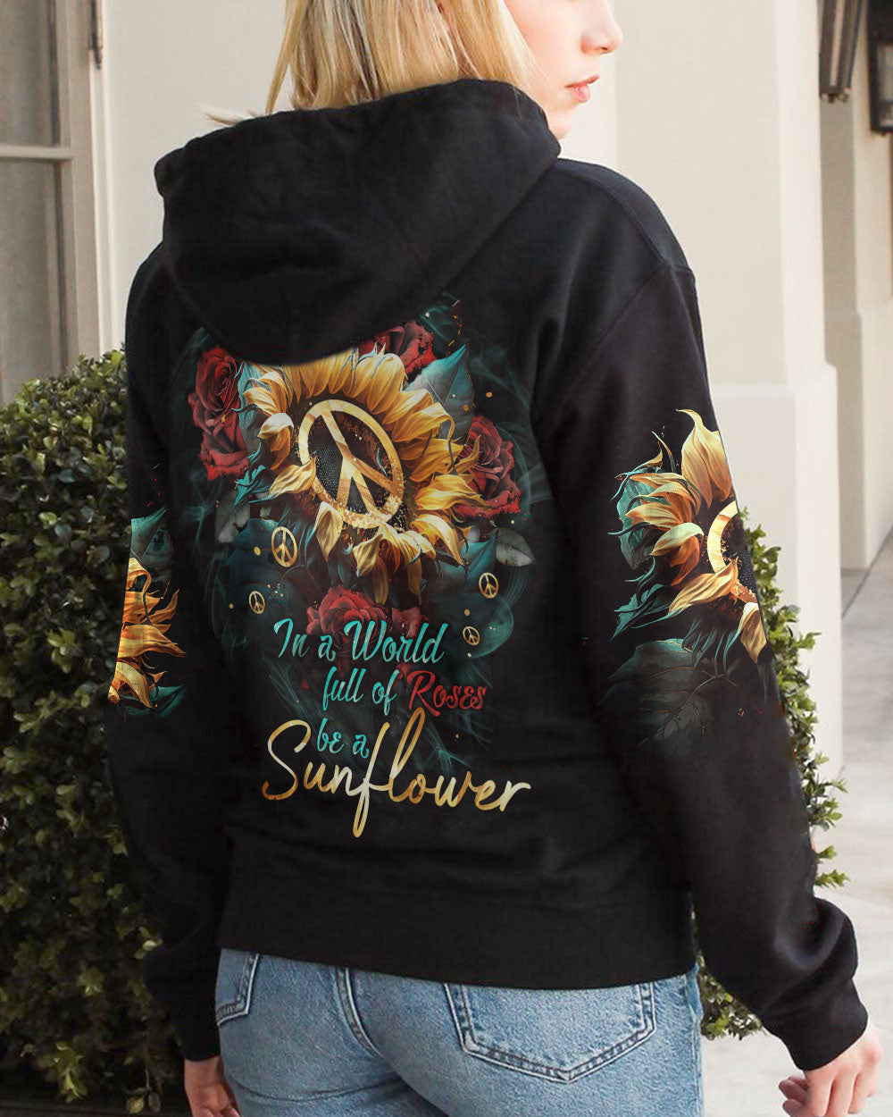 BE A SUNFLOWER ALL OVER PRINT - TY1402232