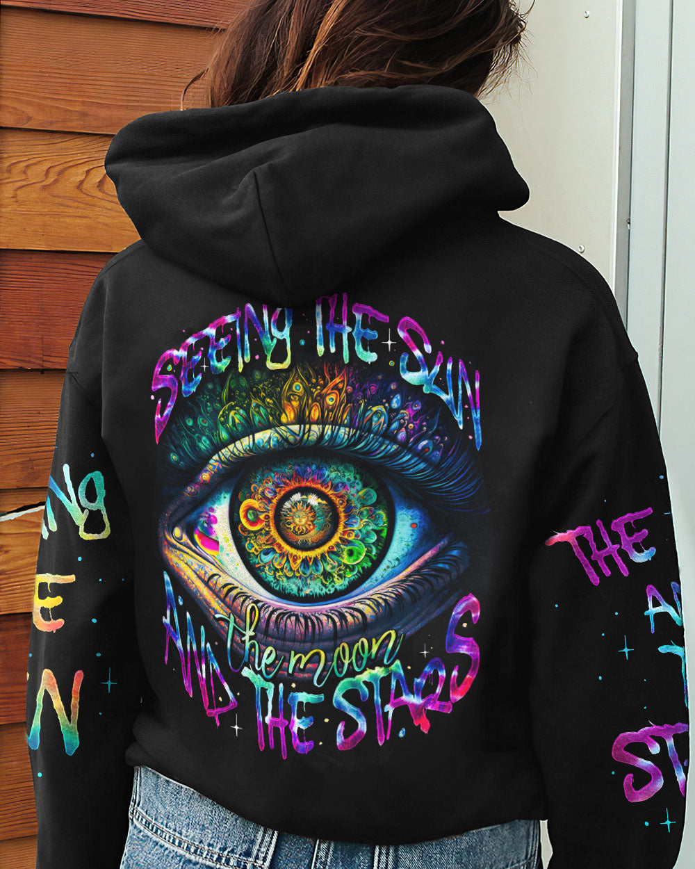 SEEING THE SUN THE MOON AND THE STARS ALL OVER PRINT - TY1603232