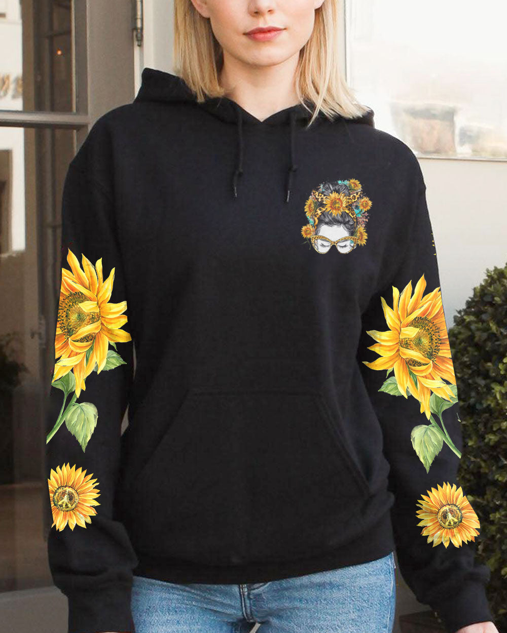 BE A SUNFLOWER ALL OVER PRINT - TA3101238