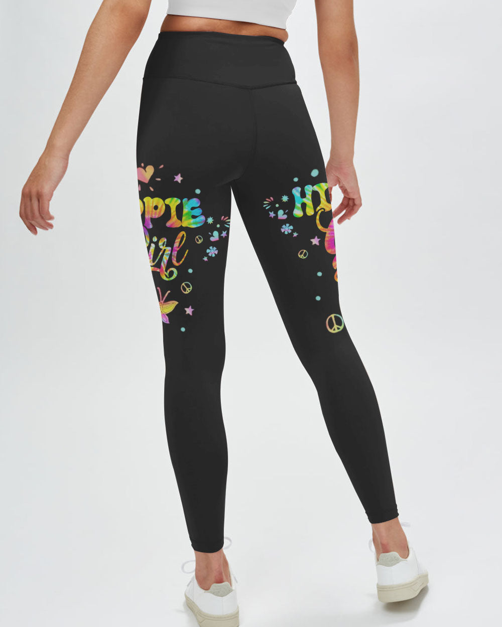 PEACE LOVE TIE DYE ALL OVER PRINT - YHLN0602231