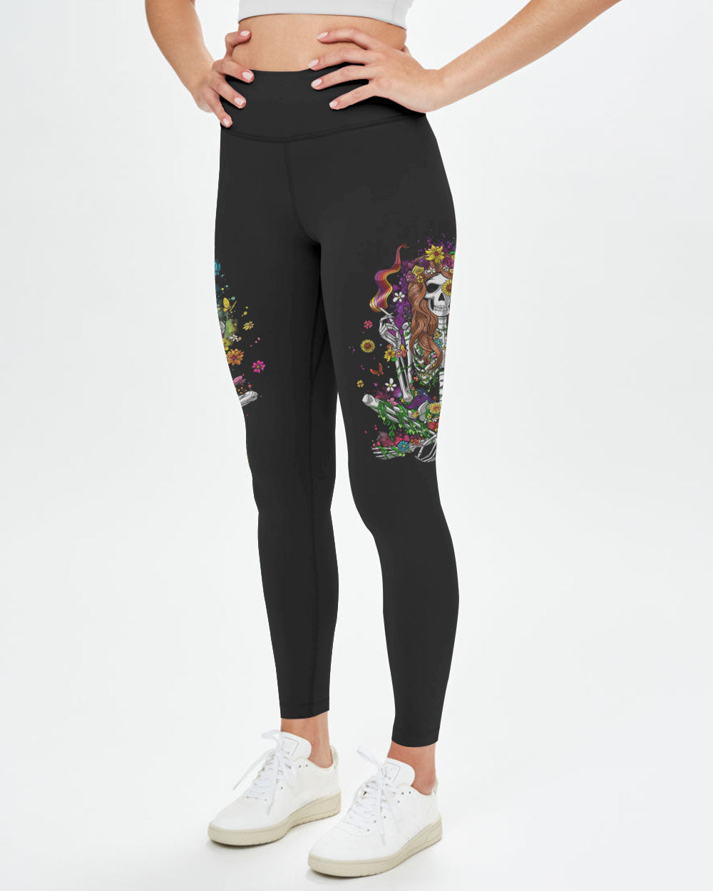 ASSUMING I'M JUST AN OLD LADY SKELETON ALL OVER PRINT - TL0602231