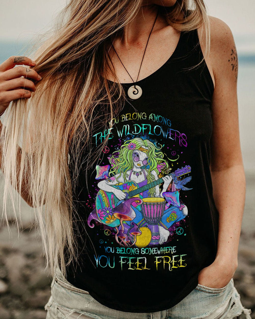 YOU BELONG AMONG THE WILDFLOWERS ALL OVER PRINT - TL0402232