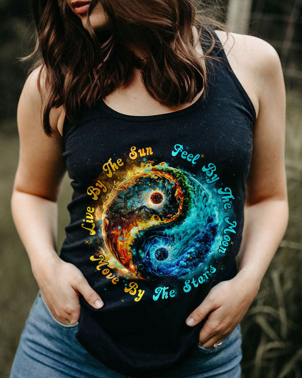 LIVE BY THE SUN YINYANG ALL OVER PRINT - TLNZ0903231