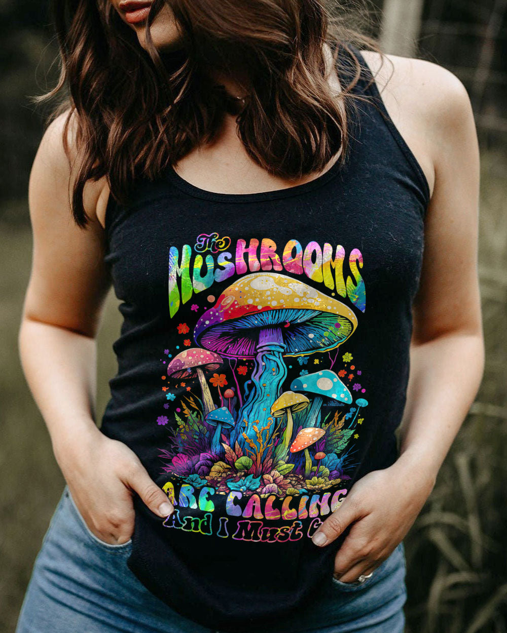THE MUSHROOMS ARE CALLING ALL OVER PRINT - TR2502231