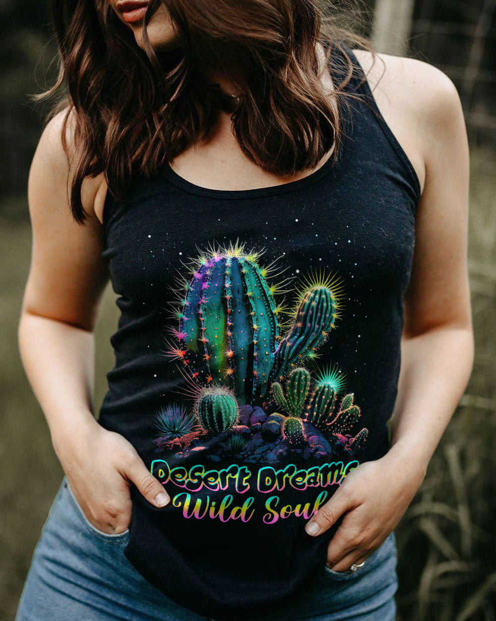 DESERT DREAMS WILD SOUL CACTUS ALL OVER PRINT - TLTR0403231