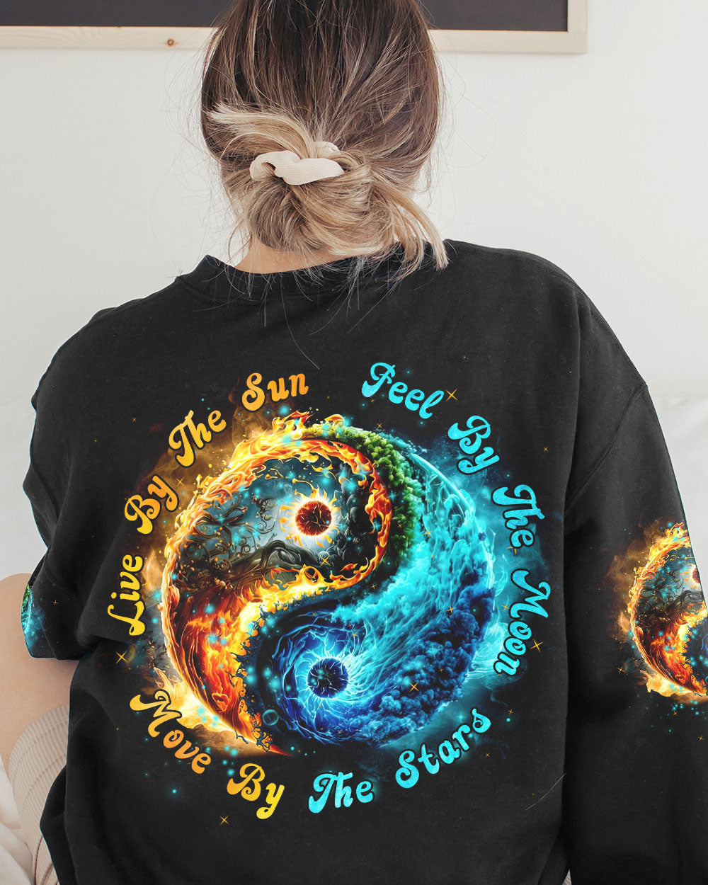 LIVE BY THE SUN YINYANG ALL OVER PRINT - TLNZ0903231