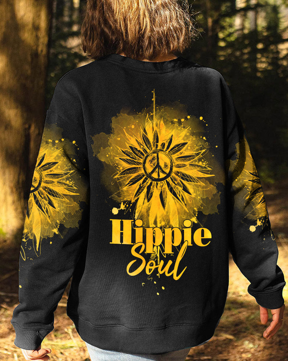 HIPPIE SOUL SUNFLOWER ALL OVER PRINT - TA2402231