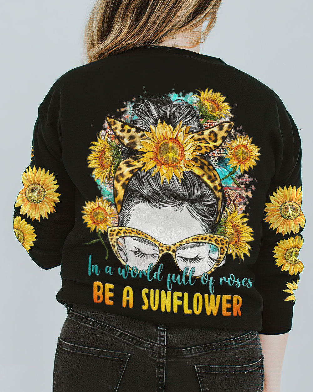BE A SUNFLOWER ALL OVER PRINT - TA3101238
