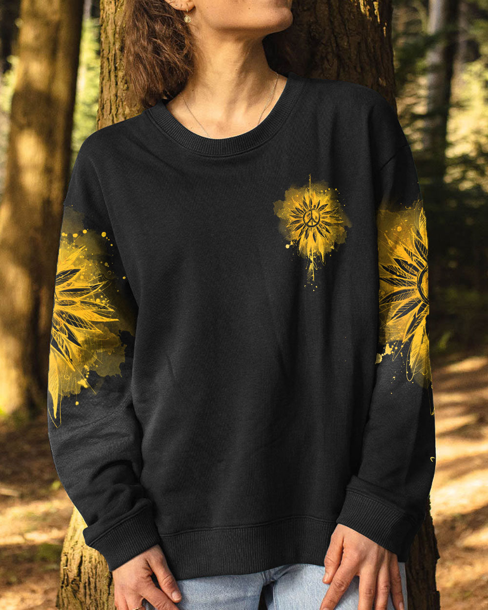 HIPPIE SOUL SUNFLOWER ALL OVER PRINT - TA2402231