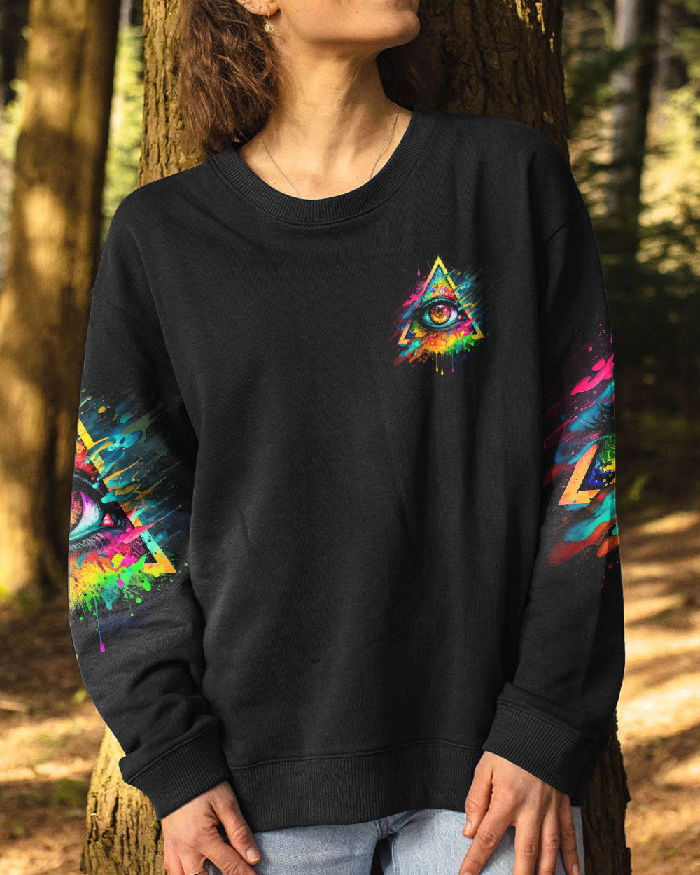 WILD EYED HIPPIE CHILD ALL OVER PRINT - TY0803231