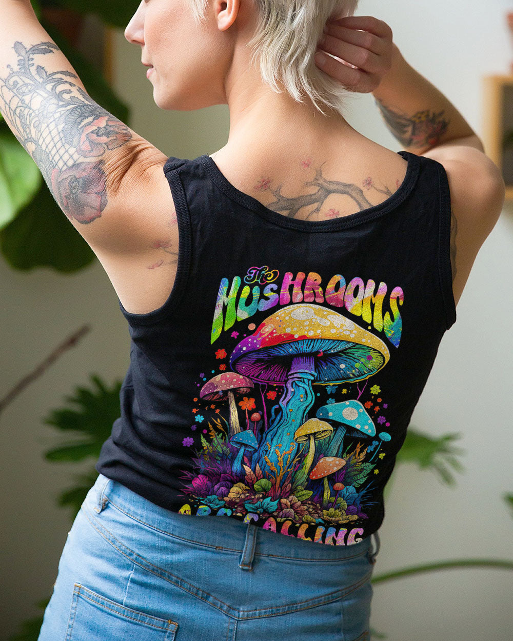 THE MUSHROOMS ARE CALLING ALL OVER PRINT - TR2502231