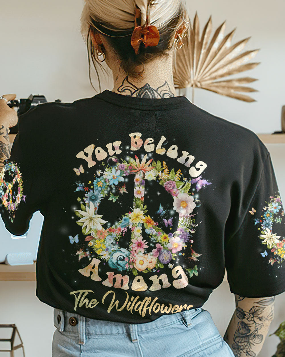 YOU BELONG AMONG THE WILDFLOWERS ALL OVER PRINT - NZ2502231