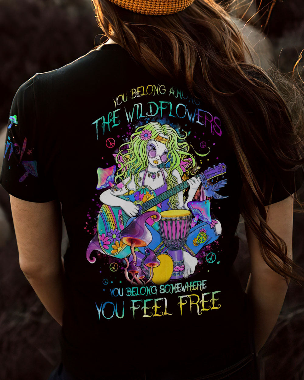YOU BELONG AMONG THE WILDFLOWERS ALL OVER PRINT - TL0402232