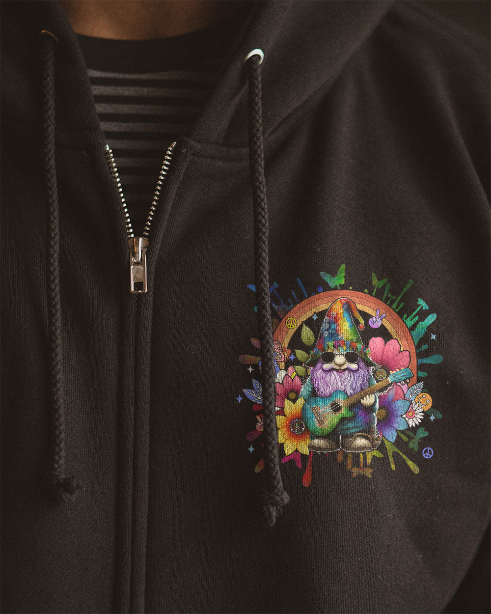 LIFE IS TOO SHORT FOR BAD VIBES GNOMIE ALL OVER PRINT - YHHG0902231