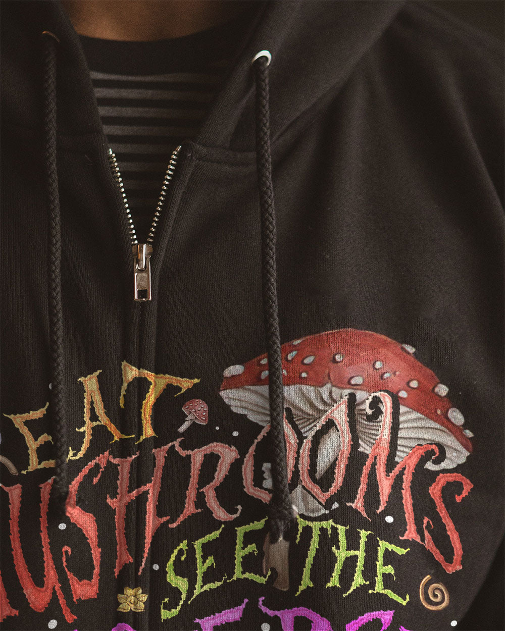 EAT MUSHROOMS SEE THE UNIVERSE ALL OVER PRINT - TA2002232