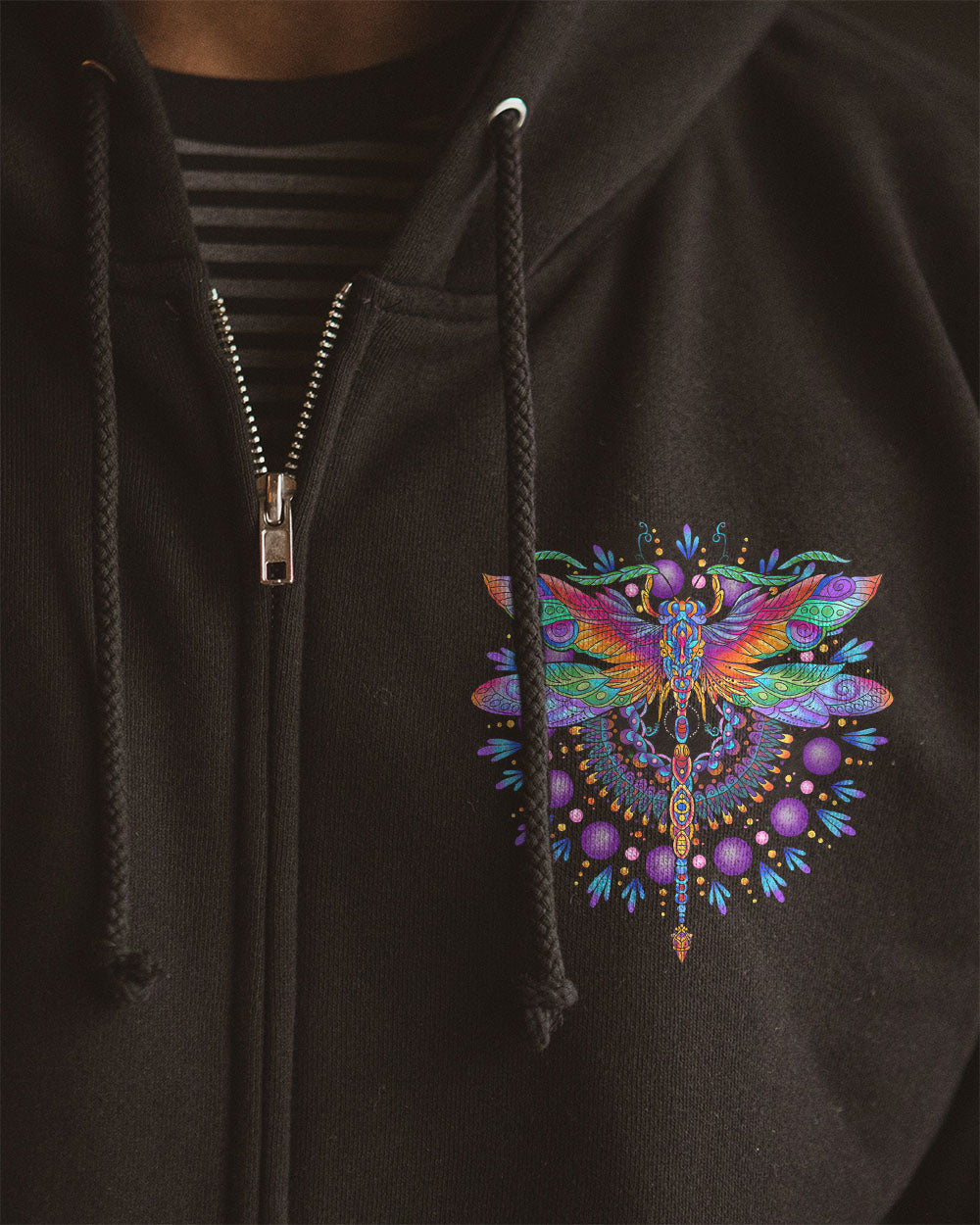WHISPER WORDS OF WISDOM DRAGONFLY ALL OVER PRINT - TLTR1003232