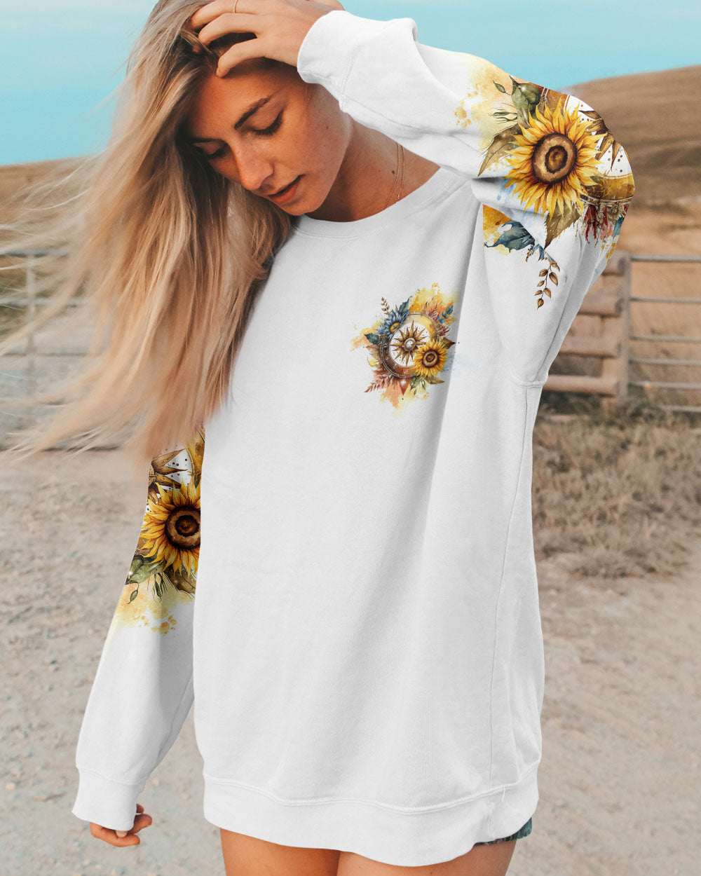 LIVE BY THE SUN COMPASS ALL OVER PRINT - TYTW03042310