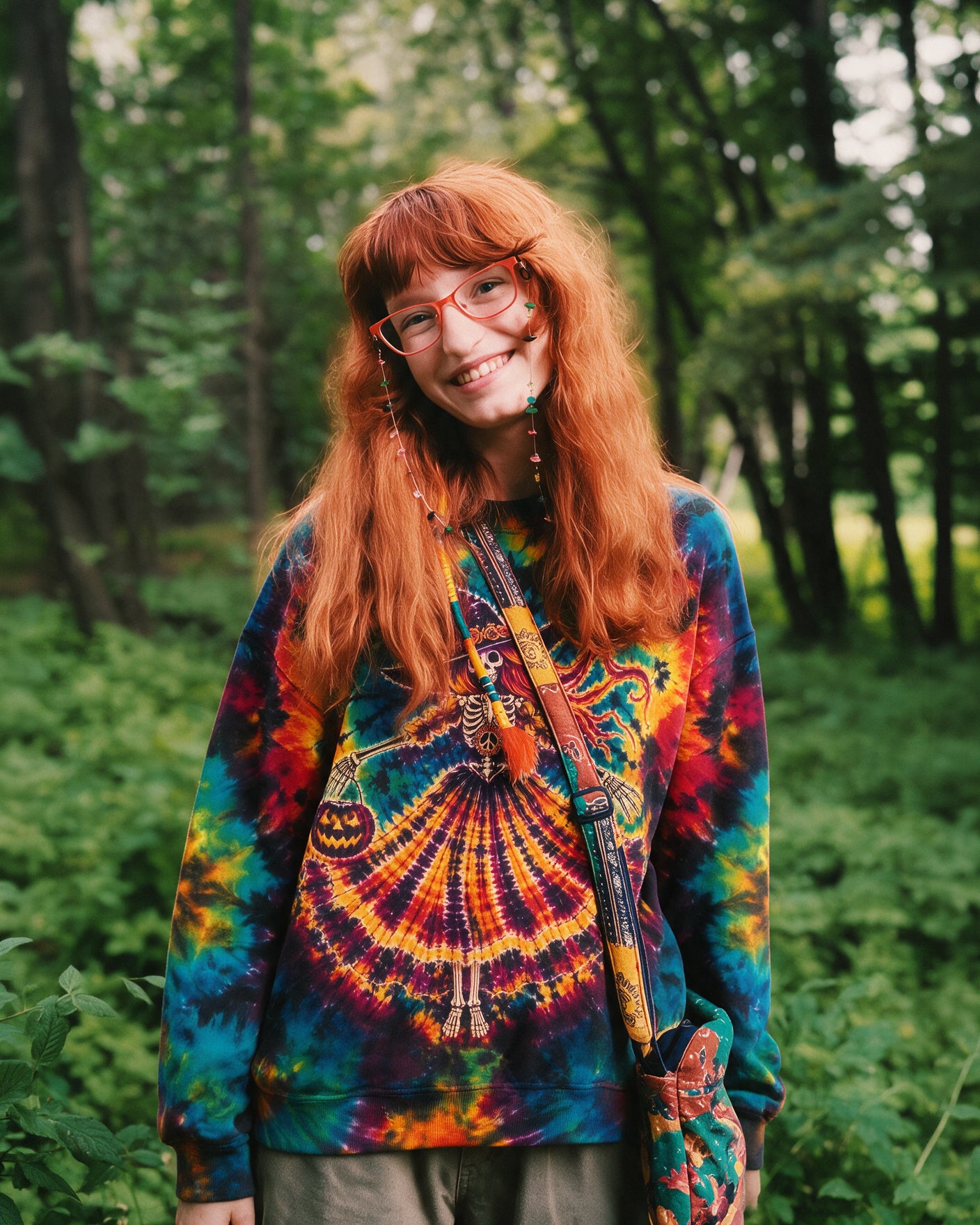 HIPPIE HARVEST SKELETON LADY ALL OVER PRINT – RI3107261