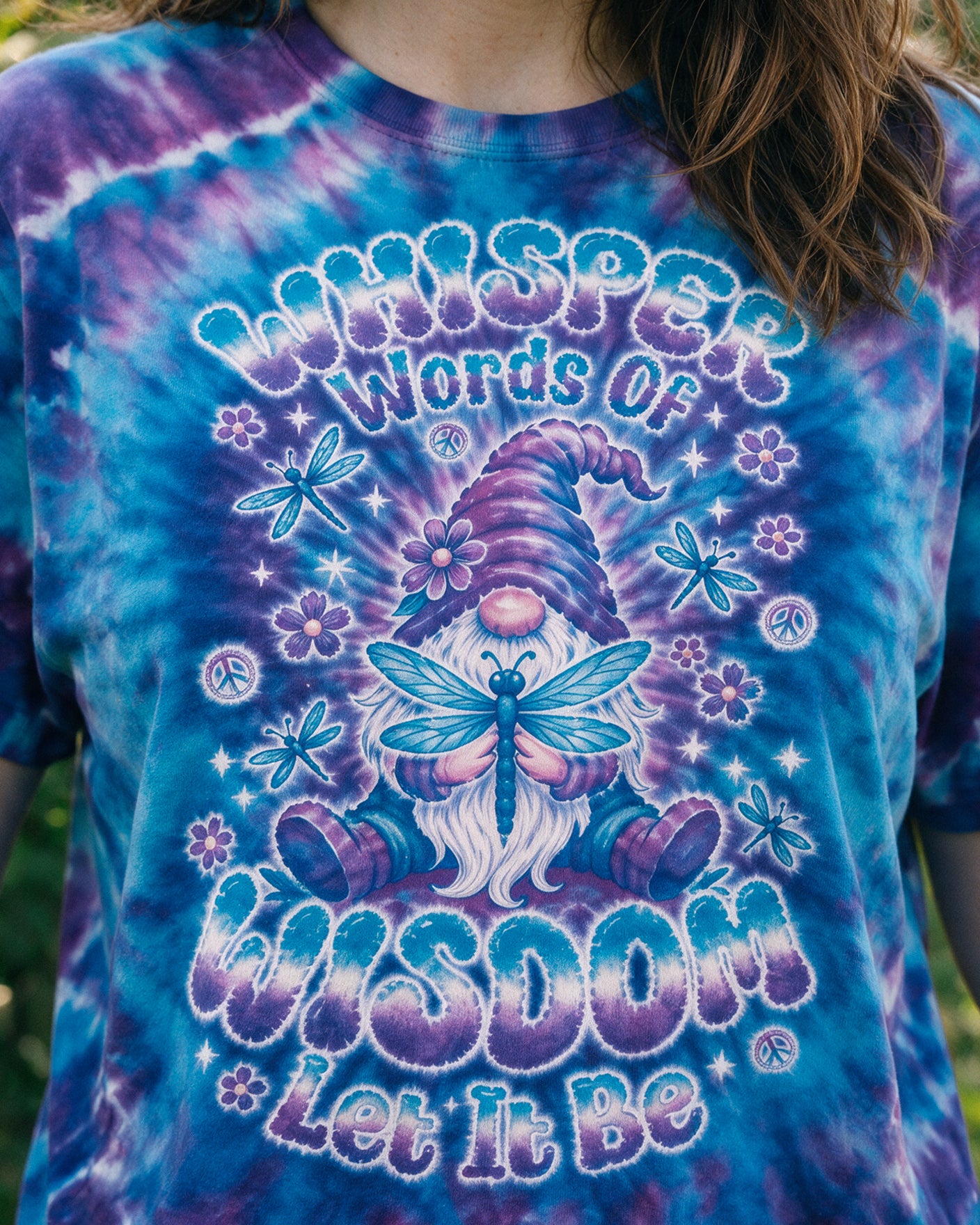 WHISPER WORDS OF WISDOM GNOME ALL OVER PRINT – RI3107262