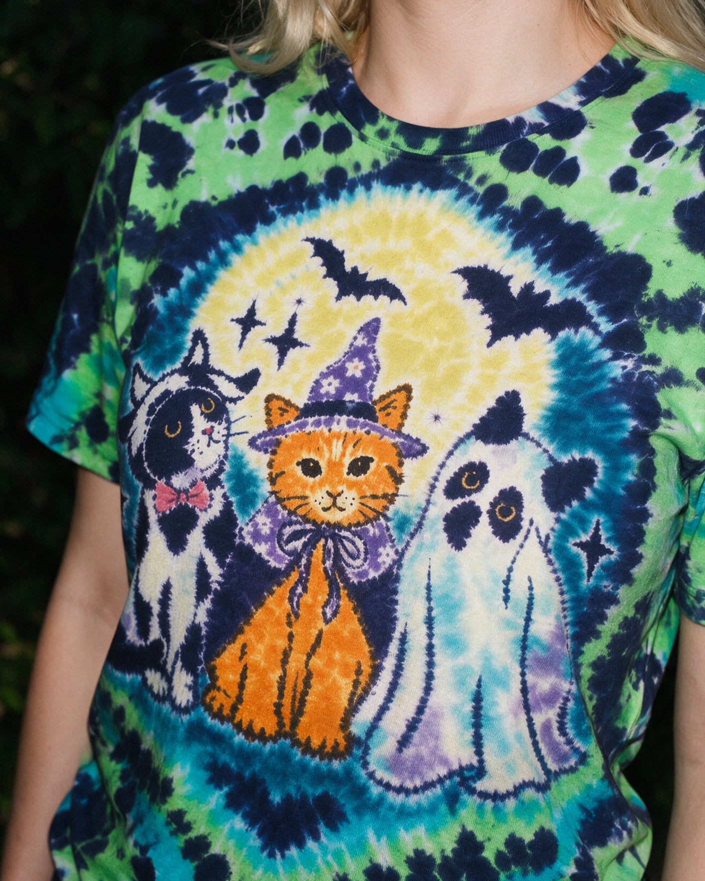 WITCHY KITTY GHOST FRIENDS ALL OVER PRINT – RI0508263