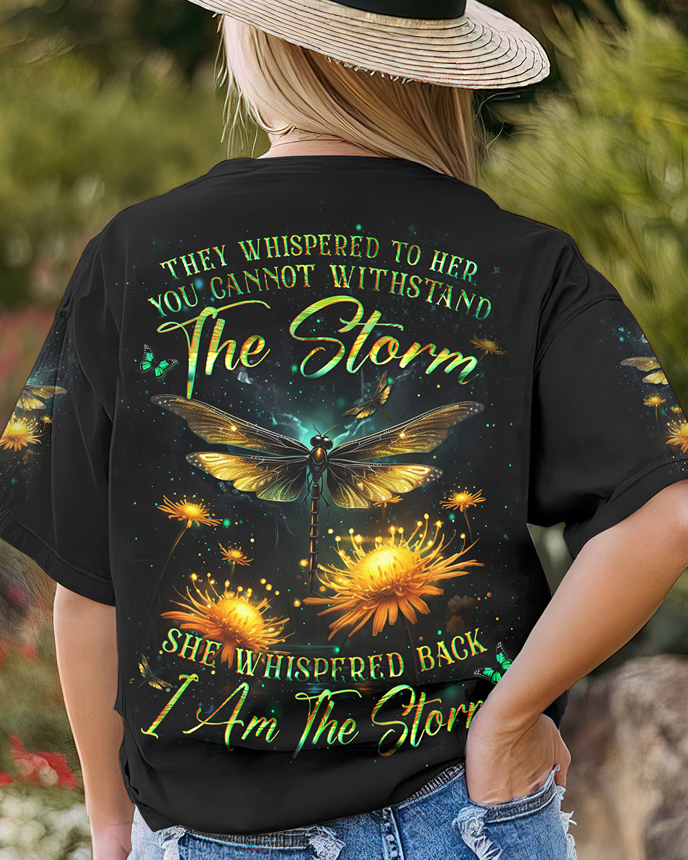 I AM THE STORM DRAGONFLY ALL OVER PRINT - YHLH0610233