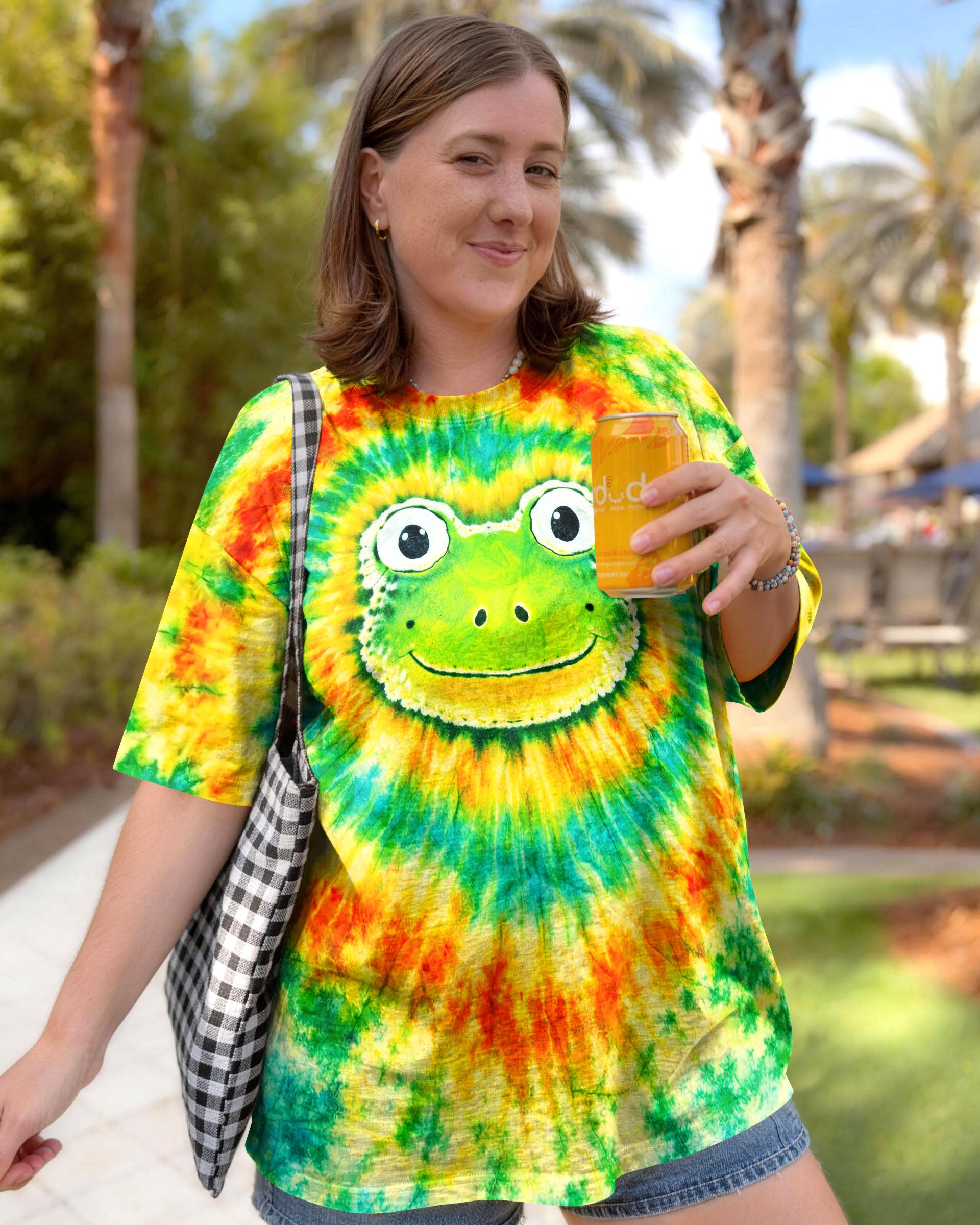 JUST BREATHE FROG SWIRL ALL OVER PRINT - TLNT1007263