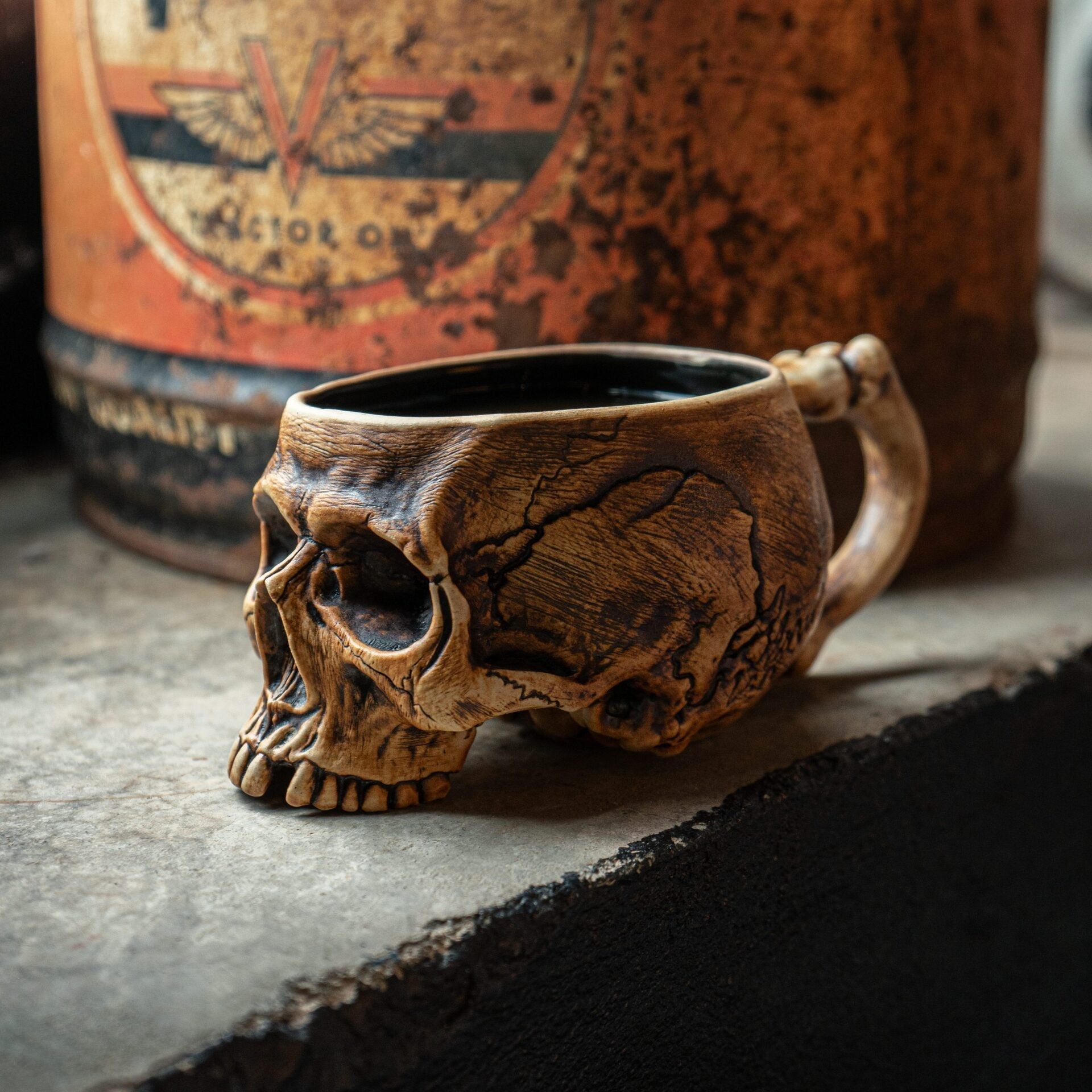 💀 Last Day 50% OFF - Memento Mori Skull Artisan Vessel