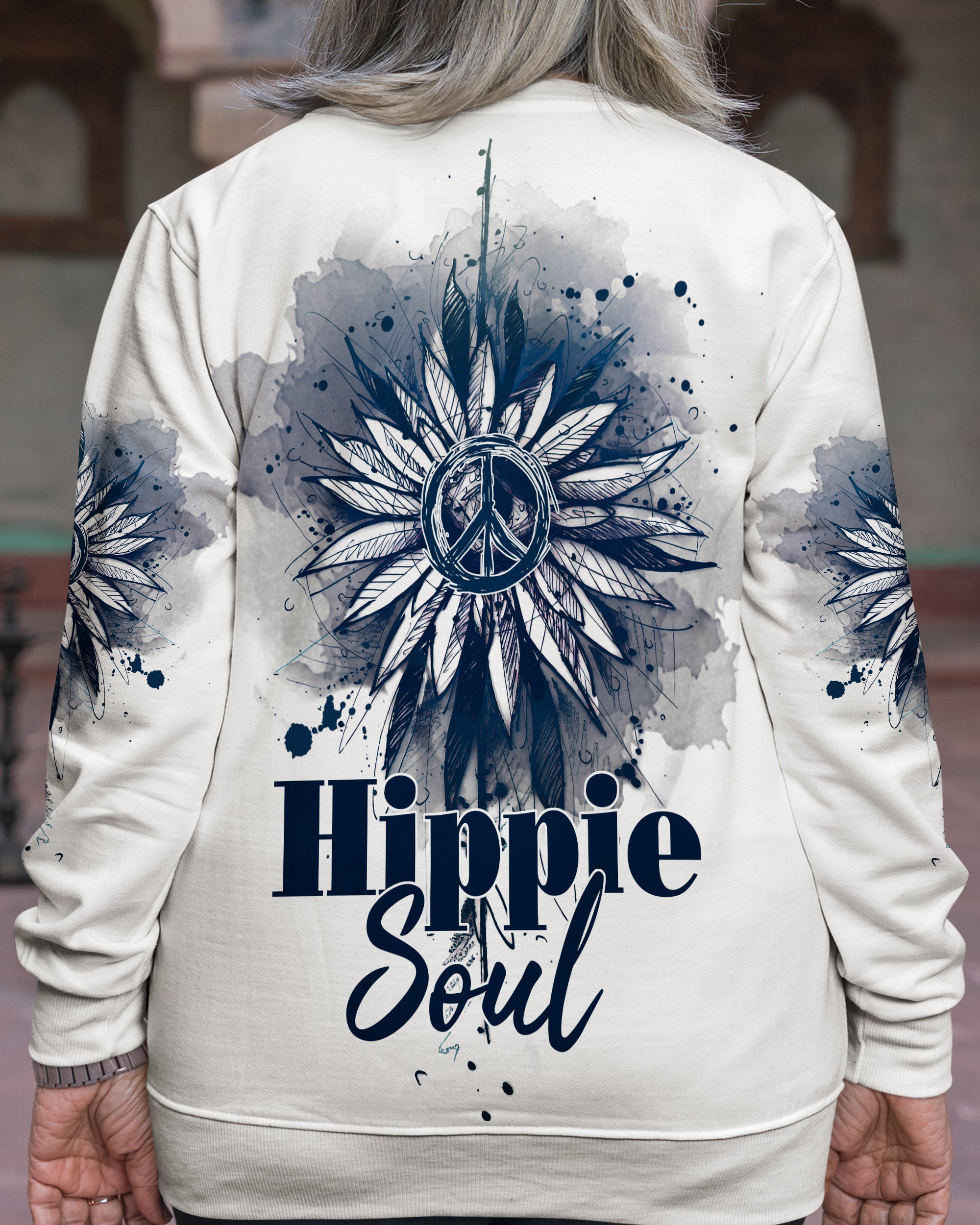 HIPPIE SOUL SUNFLOWER ALL OVER PRINT - TA31012310