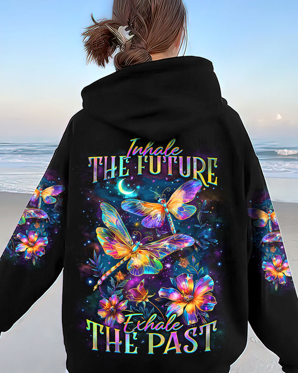 INHALE THE FUTURE EXHALE THE PAST ALL OVER PRINT - YHKD1903242
