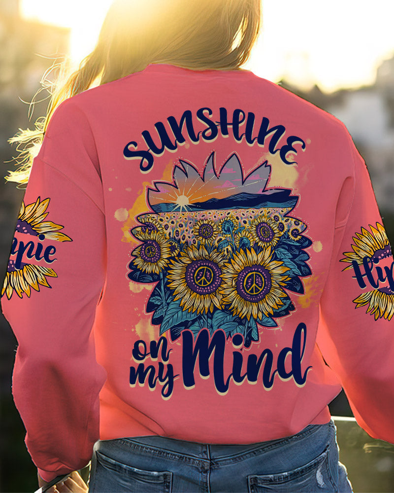 SUNSHINE ON MY MIND SUNFLOWER ALL OVER PRINT - TLNZ0303232
