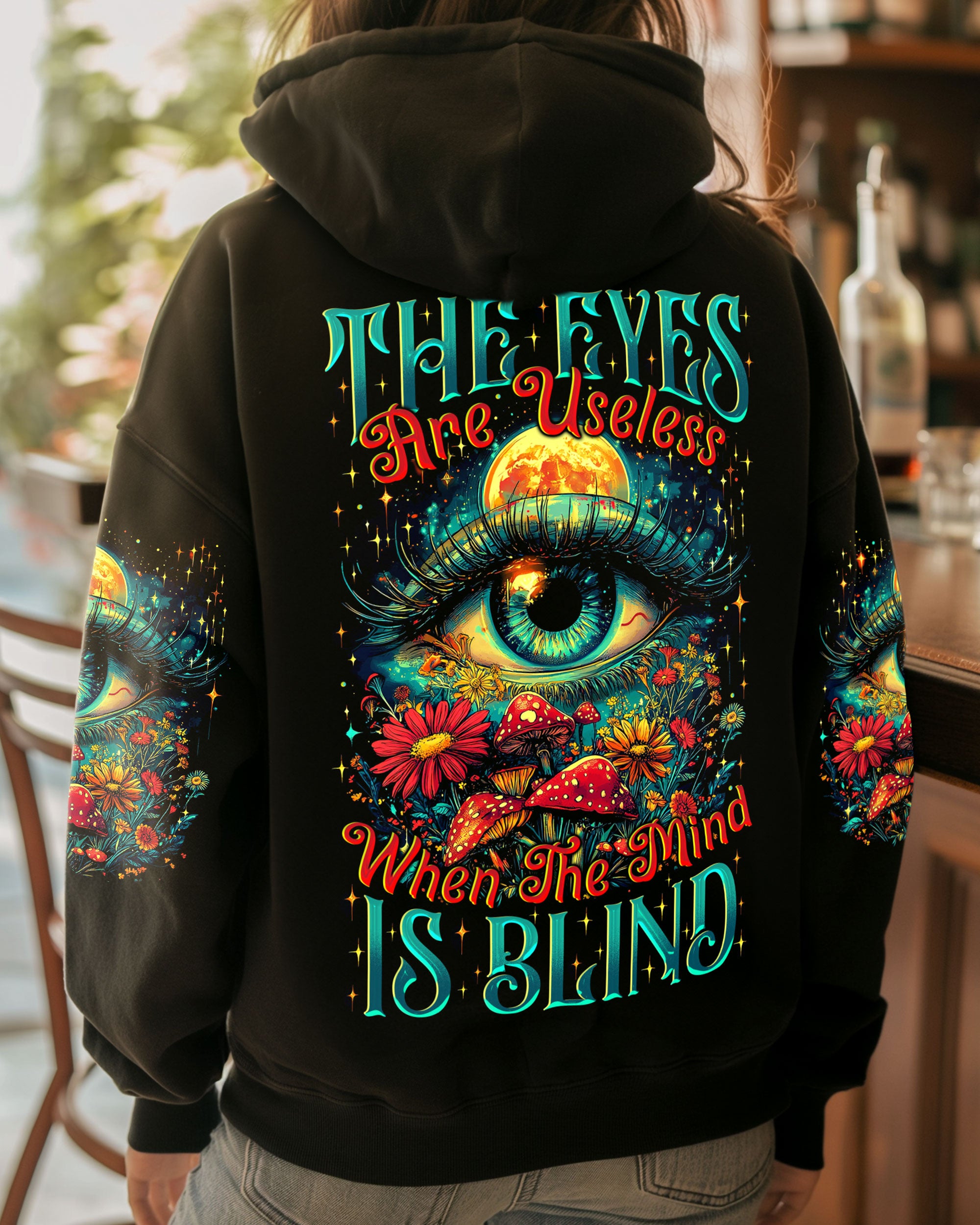 THE EYES ARE USELESS WHEN THE MIND IS BLIND ALL OVER PRINT - TYTM2309244