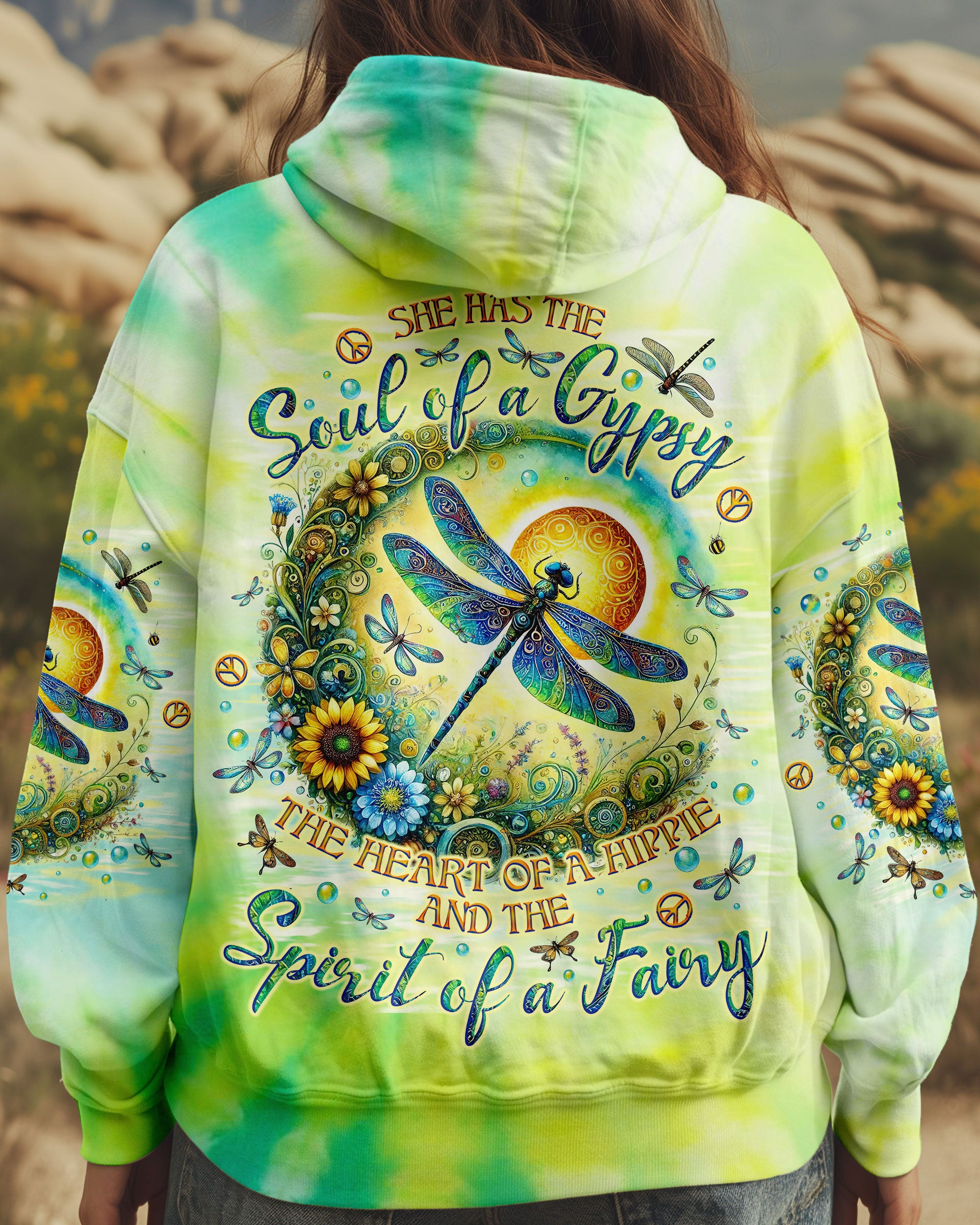 SPIRIT OF A FAIRY DRAGONFLY ALL OVER PRINT - TLNO2608243