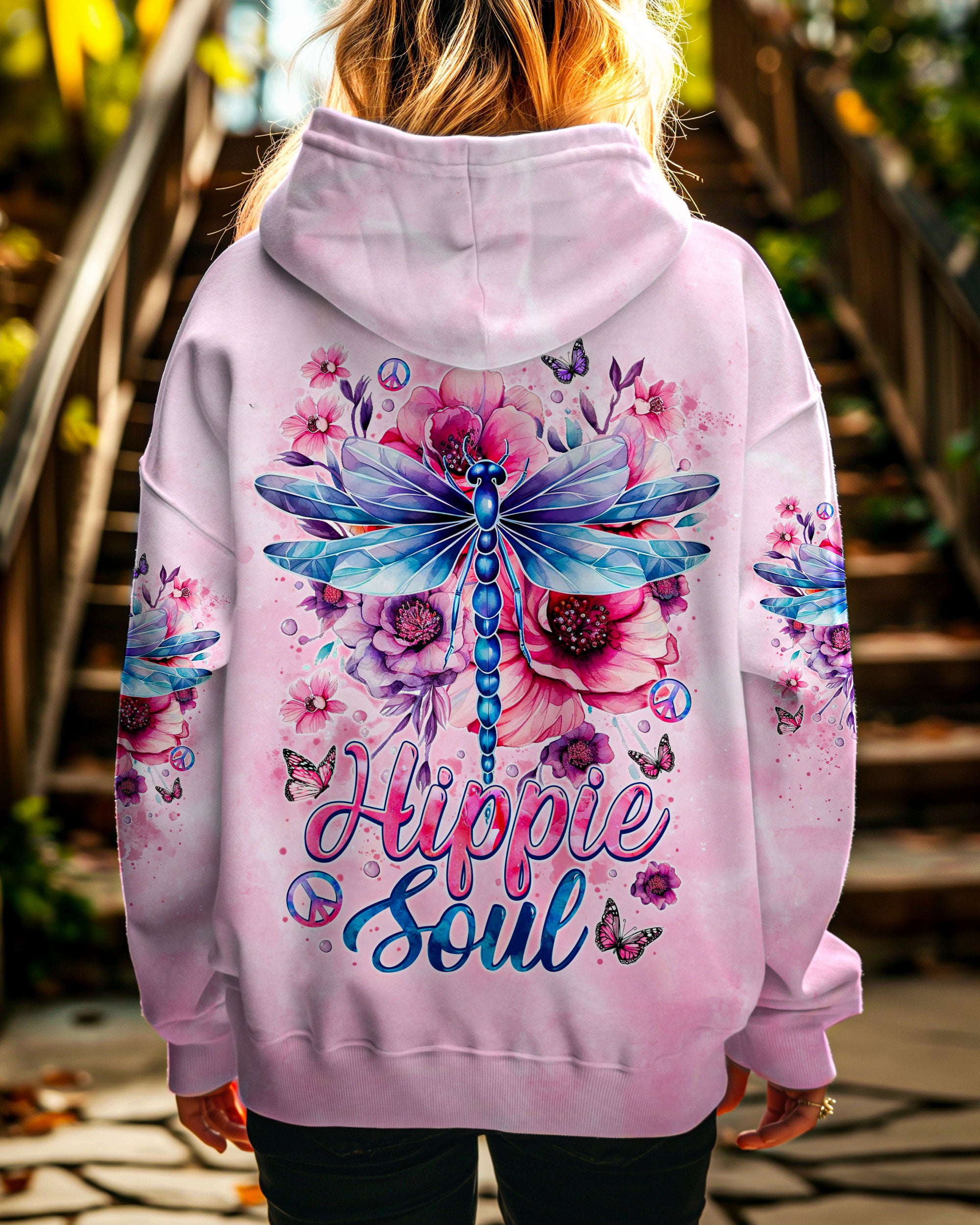 HIPPIE SOUL DRAGONFLY ALL OVER PRINT - TYTM1110244