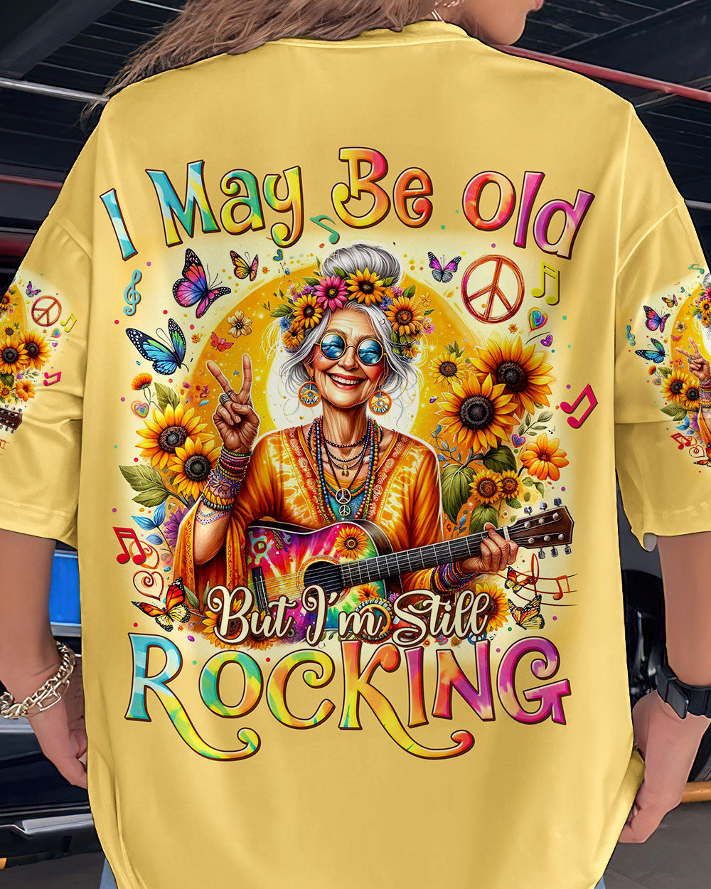 I MAY BE OLD BUT I'M STILL ROCKING ALL OVER PRINT - TYTM0405242