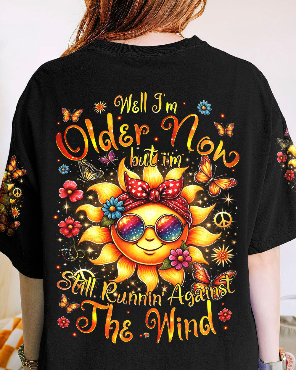 RUNNING AGAINST THE WIND HIPPIE SUN ALL OVER PRINT - TYTM2506242