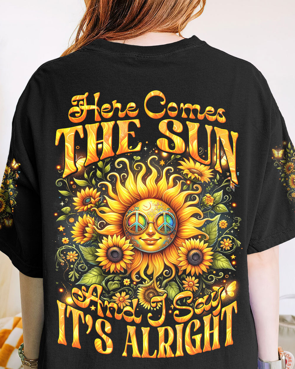 HERE COMES THE SUN ALL OVER PRINT - TYTM1005244
