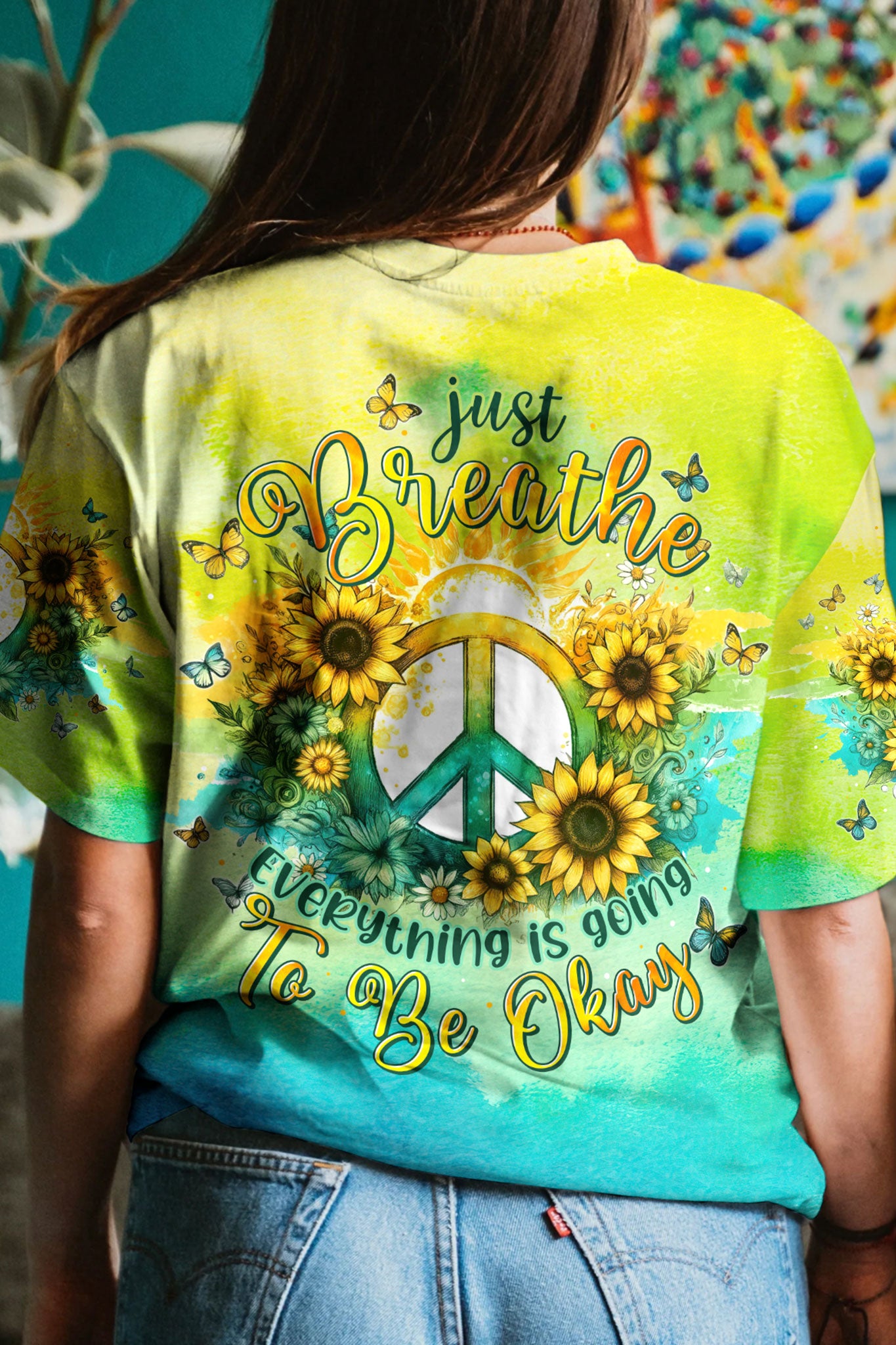JUST BREATHE PEACE ALL OVER PRINT - TYTM1005241