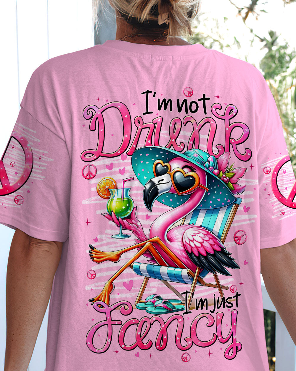 I'M JUST FANCY FLAMINGO ALL OVER PRINT - TYTM2205244