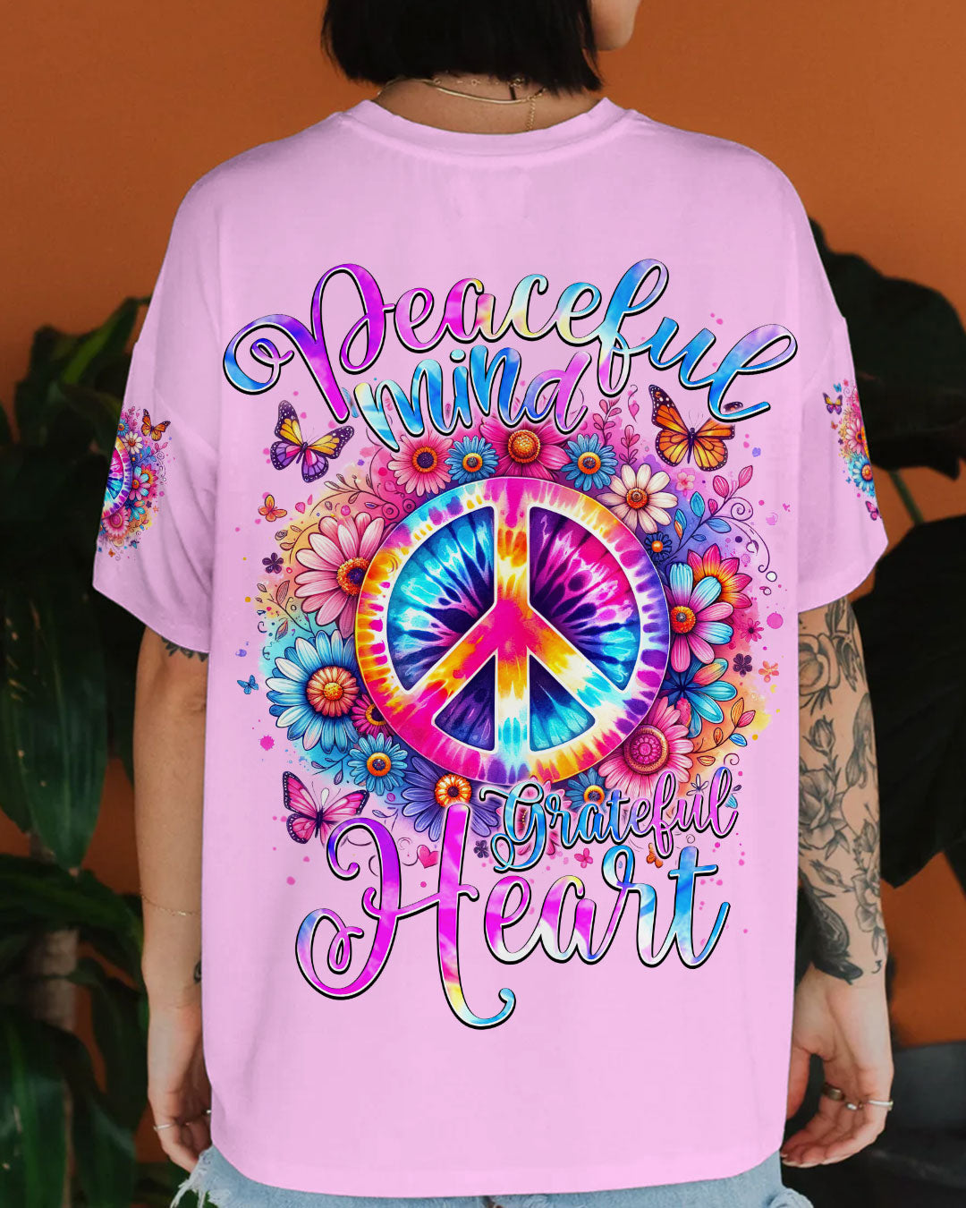 PEACEFUL MIND GRATEFUL HEART ALL OVER PRINT - TYTM2407241