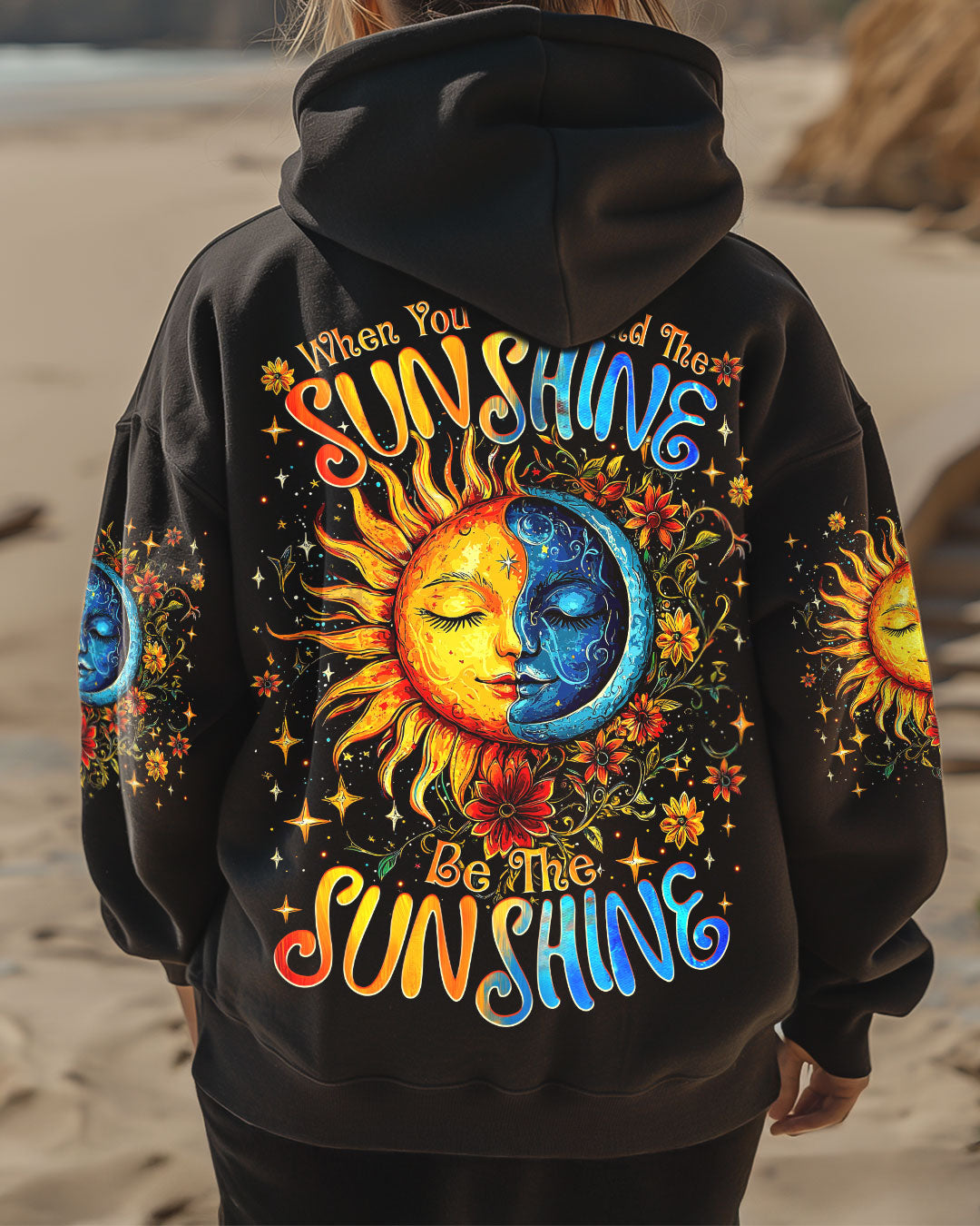 BE THE SUNSHINE SUN AND MOON ALL OVER PRINT - TYTM1212242